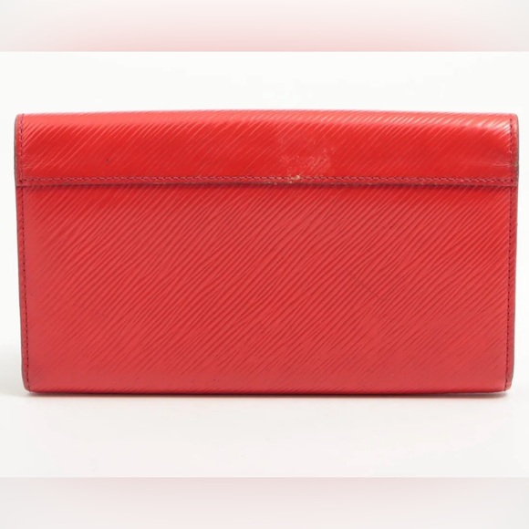 Louis Vuitton Epi Portefouille Twist Coquelicot Wallet - Picture 2 of 11